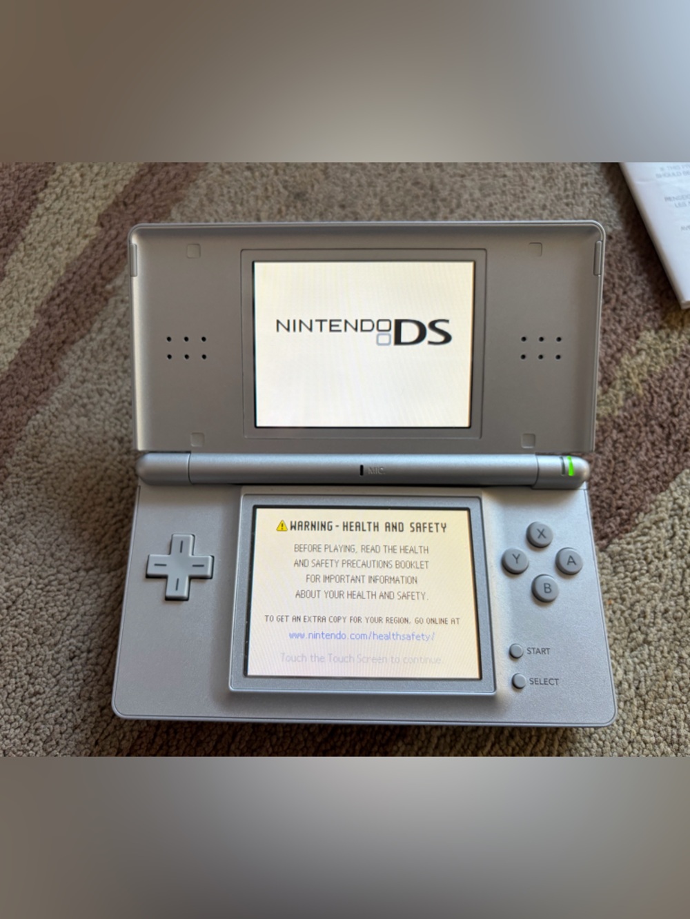 Nintendo DS Lite Handheld Console - Silver